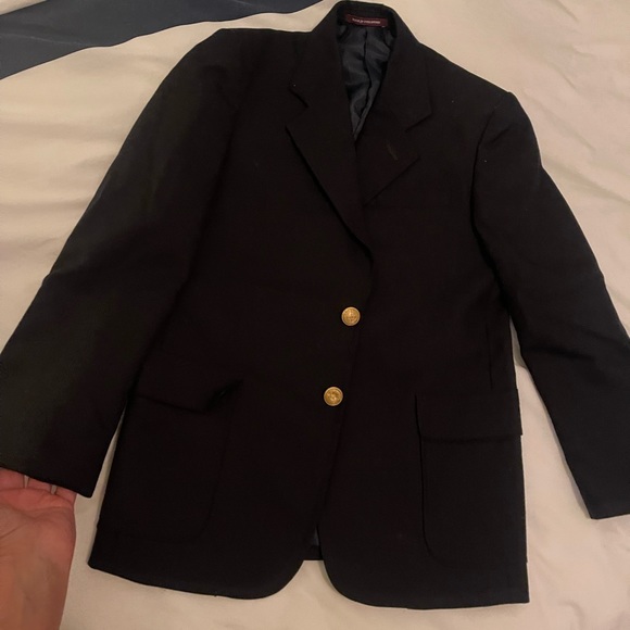 Nordstrom Boys Blazer Black in size 10 regular - Picture 2 of 11